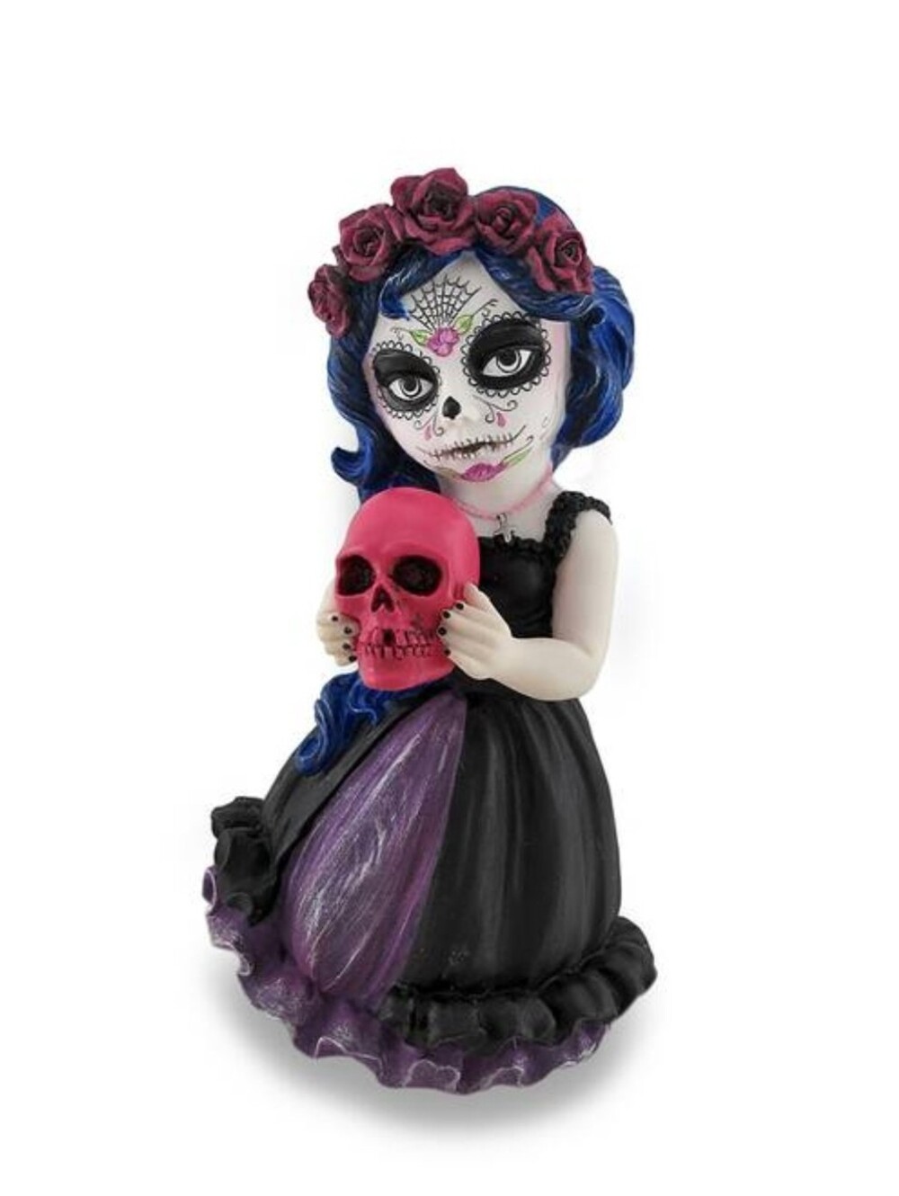 Veronese Design - Cosplay Kids Mini Day of Dead Girl Holding Skull